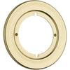 Kwikset Polished Brass Gold Steel Door Knob Rosettes 1 pk