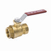 Homewerks 1/4 in. Brass FIP Ball Valve Full Port