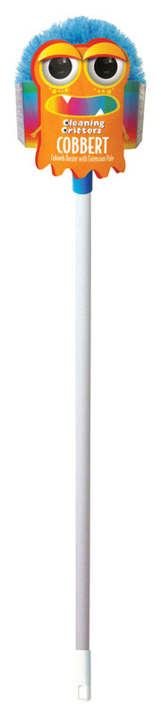 Ettore Cleaning Critters - Cobbert Fiber Duster 8 in. W x 59 in. L 1 each (Pack of 6) - Open Box