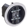 Carlon 16 cu in Round Polycarbonate Fan Box Black
