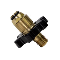 Mr. Heater 1/4 in. D X 1 in. D Brass Restricted Flow Soft Nose P.O.L. Standard POL Fitting