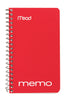 Mead 3 in. W x 5 in. L Wide Ruled Spiral Memo Book (Pack of 12)