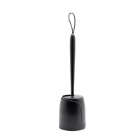 Zenna Home Toilet Bowl Brush & Holder Black
