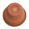 Bloem Terracotta Clay Resin UV-Resistant Bell Ariana Planter 8 Dia. in. (Pack of 6)