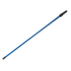 Ettore Telescoping 60 in. L X 1.25 in. D Aluminum Extension Pole Blue