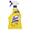 Lysol Lemon Scent All Purpose Cleaner Liquid 32 oz (Pack of 12)