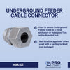 Sigma Electric ProConnex Cable Connector 1/2 in. D 1 pk