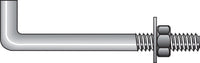 Hillman 1/2 in. D X 6 in. L Steel Round Head Anchor Bolts 25 pk