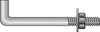 Hillman 1/2 in. D X 6 in. L Steel Round Head Anchor Bolts 25 pk