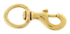 Campbell Chain 1 in. Dia. x 3-17/32 in. L Polished Bronze Bolt Snap 90 lb. (Pack of 10)