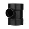 Charlotte Pipe 4 in. Hub X 2 in. D Hub ABS Sanitary Tee