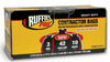 Ruffies 42 gal Contractor Bags Wing Ties 10 pk 3 mil