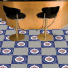 NHL - Winnipeg Jets Team Carpet Tiles - 45 Sq Ft.