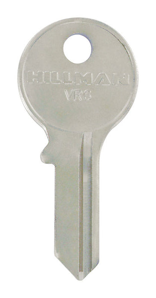 Llave tradicional Hillman para casa u oficina, llave universal en blanco individual (paquete de 10).