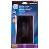 Monster Just Hook It Up Black 1 gang Plastic Home Theater Brush Wall Plate 1 pk