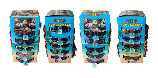 Diamond Visions Kids Sunglasses 1 pk (Pack of 48)