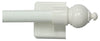 Kenney Enamel White Magnet Cafe Rod 16 in. L X 28 in. L
