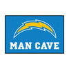 NFL - Los Angeles Chargers Man Cave Rug - 19in. x 30in.
