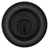 Kwikset SmartKey Security Matte Black Metal Double Cylinder Deadbolt