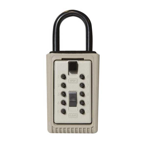 Master Lock 5-7/32 in. H X 3-1/4 in. W Metal 4-Digit Combination