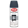 Krylon K04104000 12 Oz Anvil Gray Chalky Finish Spray Paint (Pack of 6)