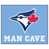 MLB - Toronto Blue Jays Light Blue Man Cave Rug - 5ft. x 6ft.