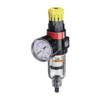 Tru-Flate Plastic Filter and Regulator with Gauge 1/4 in. NPT 150 psi 1 pc