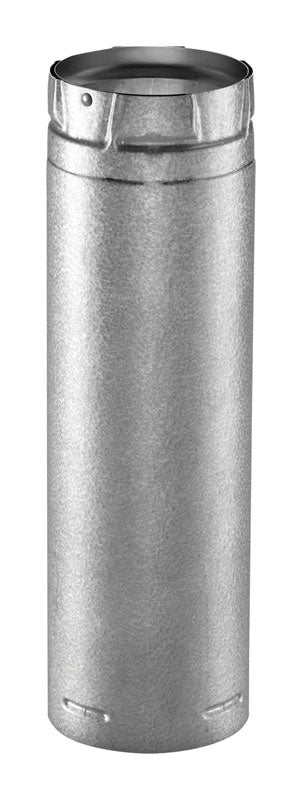 DuraVent 4 in. Dia. x 36 in. L Galvanized Steel Double Wall Stove Pipe (Pack of 2)