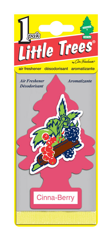 Car Freshner U1P-10318 Cinna-Berry® Little Tree® Air Fresheners (Pack of 24)