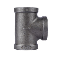 BK Products 1 in. FPT  x 1 in. Dia. FPT Black Malleable Iron Tee