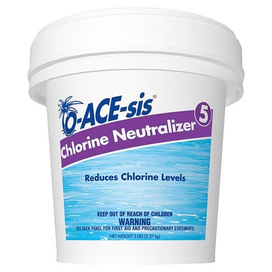 O-ACE-sis Chlorine Neutralizer 5 lb. (Pack of 8)