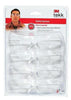 3M Impact-Resistant Safety Glasses Clear Lens Clear Frame 4 pk