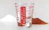 Harold's Kitchen 2 Tbsp. Glass Red Measuring Cup (Pack of 12)