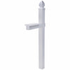 Gibraltar Whitley White PVC Traditional Mailbox Post 57 H x 6 W x 22-3/4 D in. - Open Box
