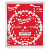 Milwaukee 10-1/4 in. D X 5/8 in. Carbide Circular Saw Blade 28 teeth