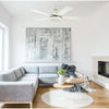 Westinghouse Comet 52 in. White Indoor Ceiling Fan - Open Box