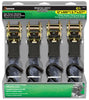 Keeper 1 in. W X 12 ft. L Multicolored Tie Down Strap 500 lb 4 pk