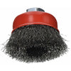 Forney 2.75 in. D X 5/8 in. Crimped Steel Cup Brush 14000 rpm 1 pc