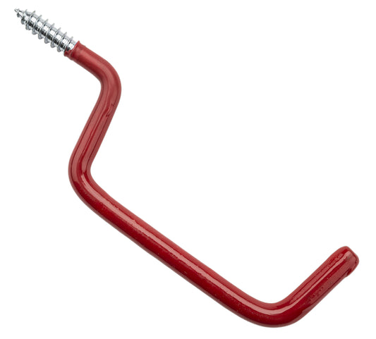 National Hardware 4 in. L Vinyl Coated Red Steel Small Ladder Hook 15 lb. cap. 1 pk