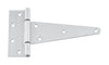 National Hardware 8 in. L Stainless Steel Silver Stainless Steel Heavy Duty T Hinge 1 pk