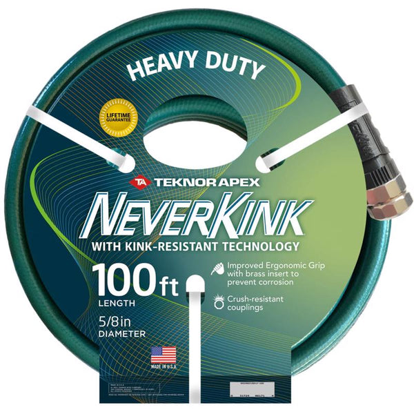 Teknor Apex NeverKink 5/8 in. D X 100 ft. L Heavy Duty Garden Hose - Deal of The Week