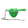 Keeney Flapper and Chain Green Plastic For American Standard