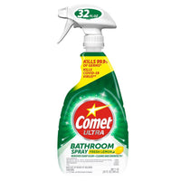 Comet Ultra Lemon Scent Concentrated Bathroom Cleaner Spray 32 oz (Pack of 9)