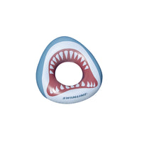 International Leisure Multicolored Vinyl Inflatable Shark Mouth Ring Pool Float