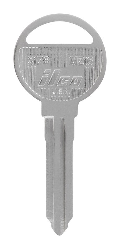 Hillman Automotive Key Blank Double  For Ford (Pack of 10).