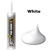 Titebond Pro-Grade Plus White Siliconized Acrylic Multipurpose Caulk 10.1 oz -Pack of 12