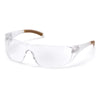 Carhartt Billings Anti-Fog Safety Glasses Clear Lens Clear Frame 1 pc