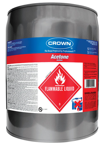 Acetona Crown Acetona 5 galones