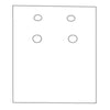 Miscellaneous Labels Clear Hanging Label 100 each