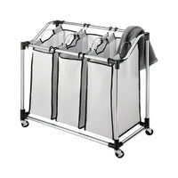 Whitmor Gray Duramesh Nylon Laundry Sorter - Open Box